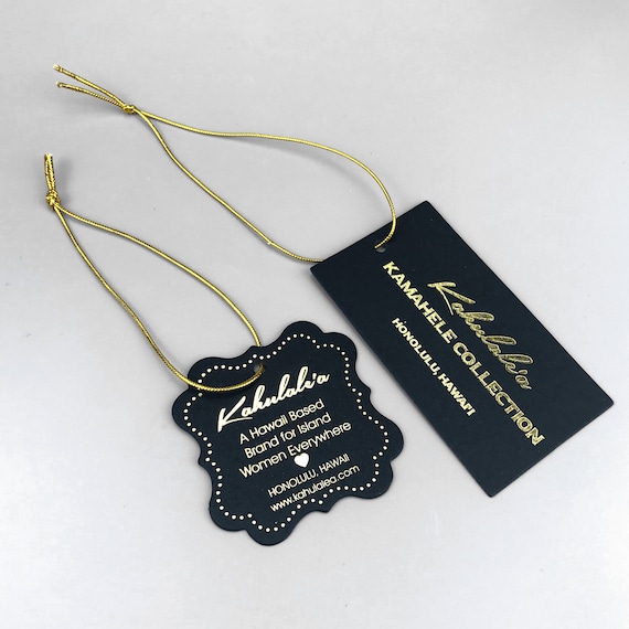 100 Etiquetas Personalizadas Para Ropa 1.9x4 Cm Liston Satin