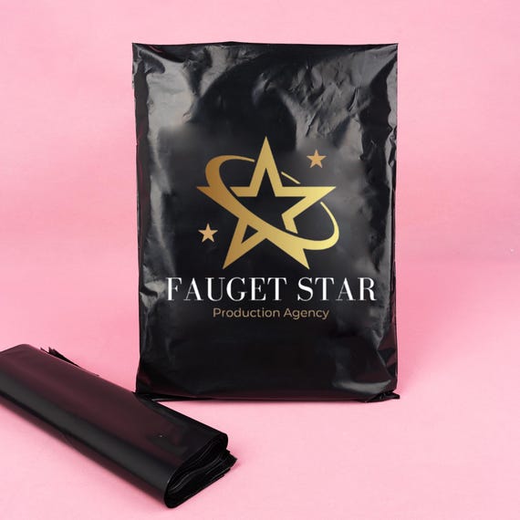 Roll Personalized Poly Bags Custom Poly Mailers Logo, Shipping