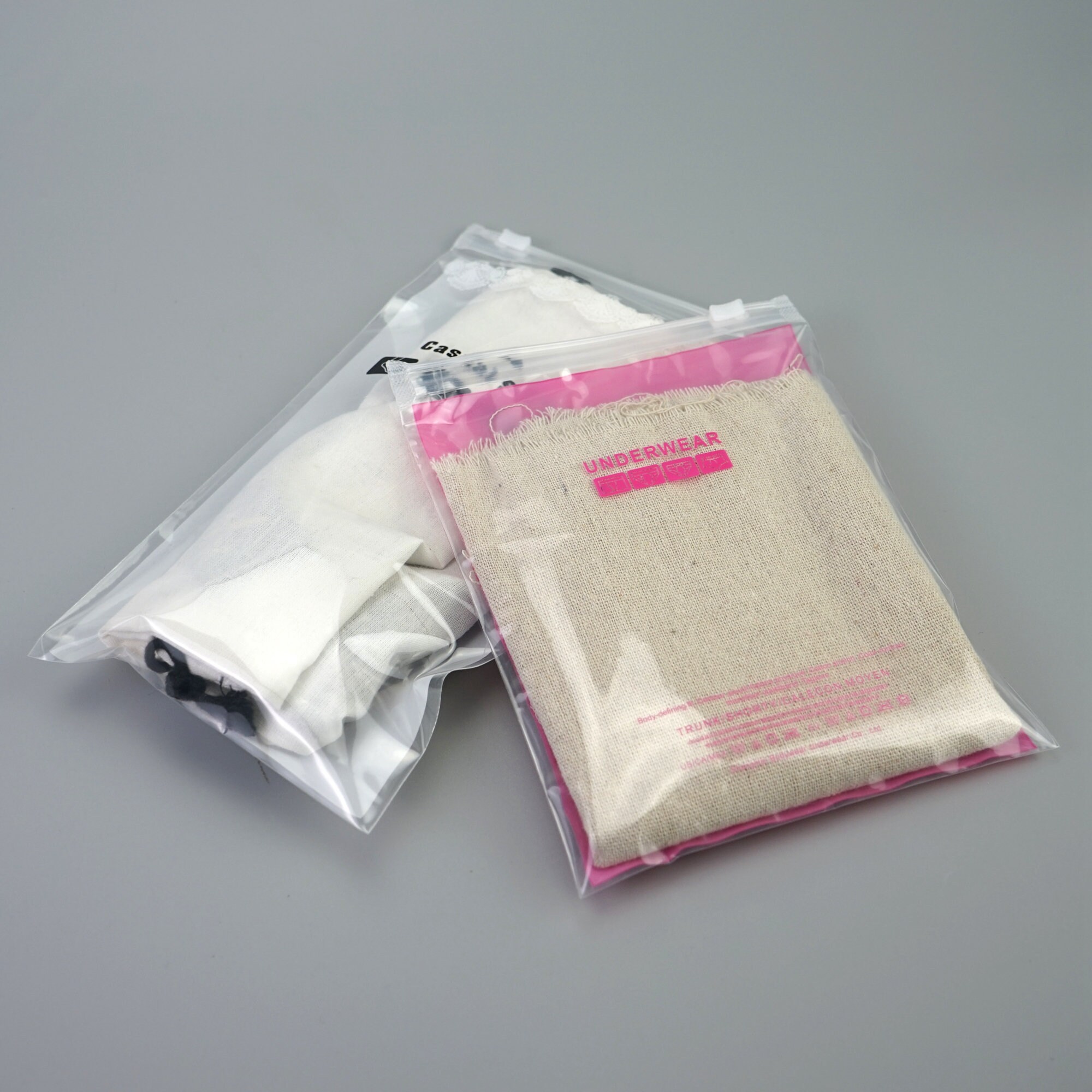 Reclosable Zipper Bag - 12 x 12, T-shirts, Textiles [3SZ1212]