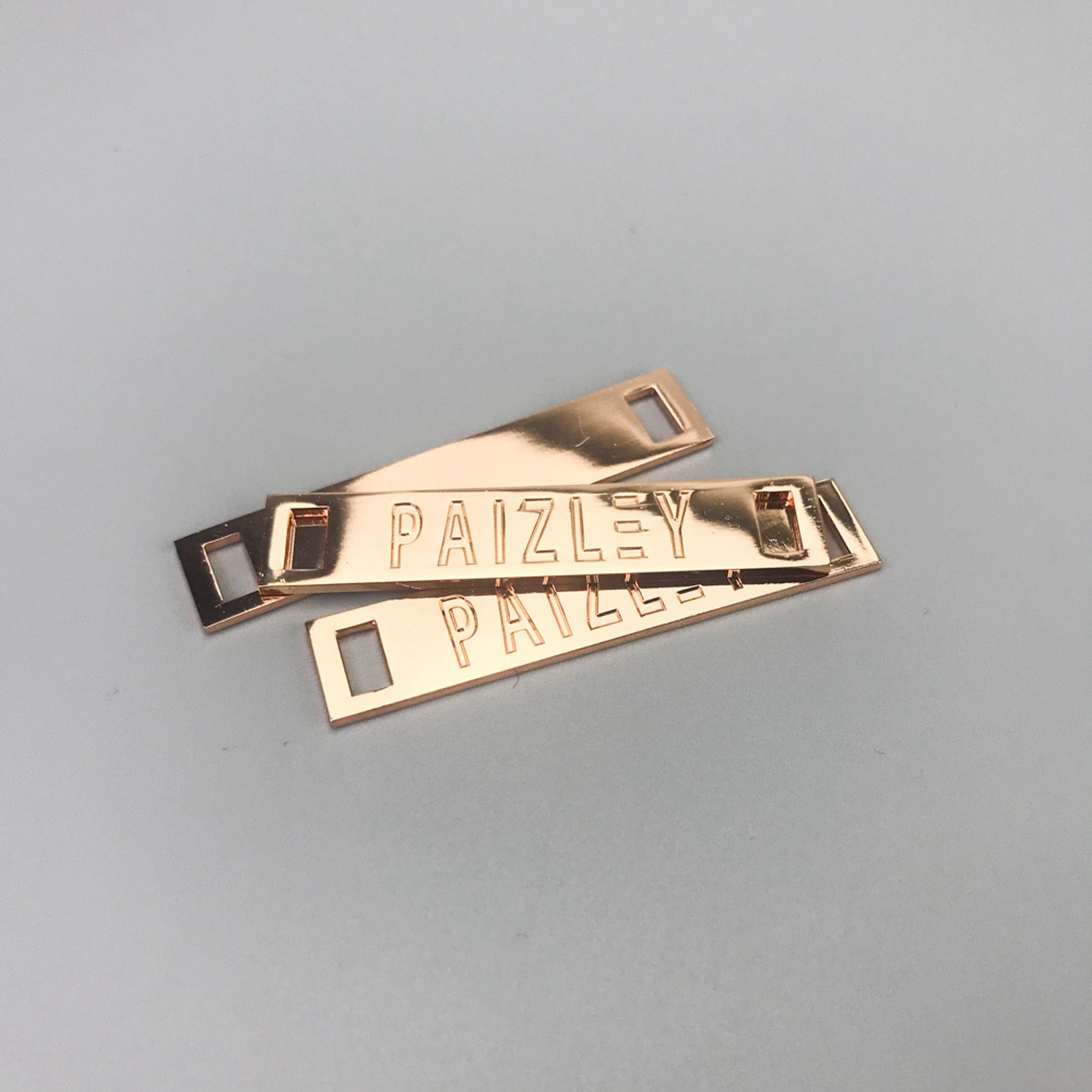 200 Metal Labels Custom Metal Tag Metal Labels for Clothing Etsy