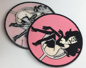 100 Iron On Embroidered Patches, Custom Patch, Name Patch, Iron on Patch, Embroidered Patch, Custom Embroidered Patch