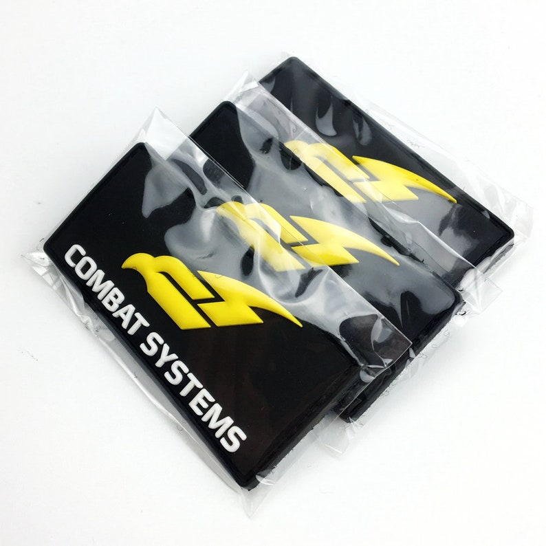 Patch PVC Danger Do Not Touch - Batte Baseball Airsoft - 80x30mm - Crochet Fermeture - Cosplay