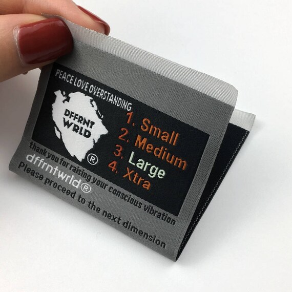 Clothing labels next day delivery