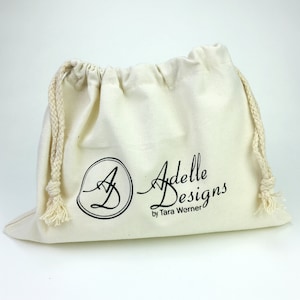 200 Custom Drawstring Bags, Durable Cotton Canvas Dust Bag for Handbags or Shoes