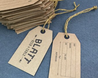 500 Offering Die-out custom kraft paper hang tags, custom kraft tag, Editable Hang Tag - Clothing Tag, Merchandise Tag