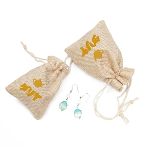 100 personalized logo print drawstring bags, jewelry bag, custom drawstring pouches, product packaging bags wedding favor bags