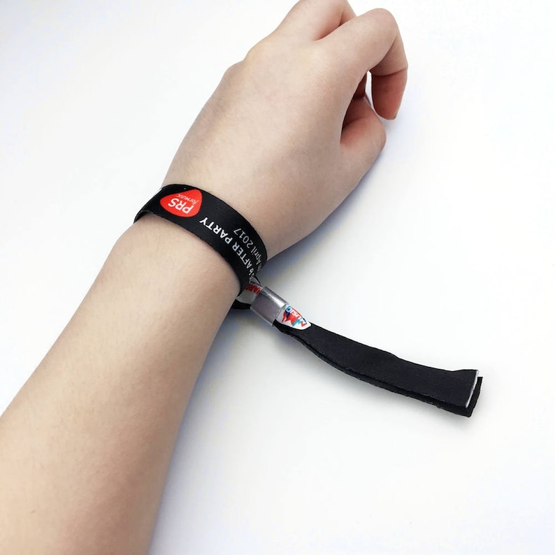 500 Wristband for Events party wristbands fabric wristband Etsy