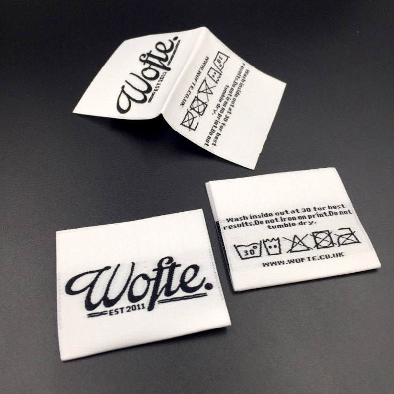 300 HD Woven Label High Quality Woven Labels Custom Woven Etsy