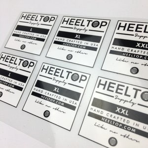 250 iron on labels, tagless heat transfer labels, tagless labels for clothing, Custom Heat Transfer Label, heat transfer vinyl