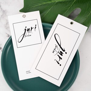 100-300PCS Clothing Tag Hang Tags, paper hang tags, hang tag with logo, clothing hang tag custom, Personalized Tags, Clothes Hang Tag.