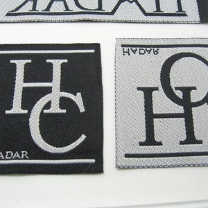 cheap 2000 text label for clothing Garment label Clothing label