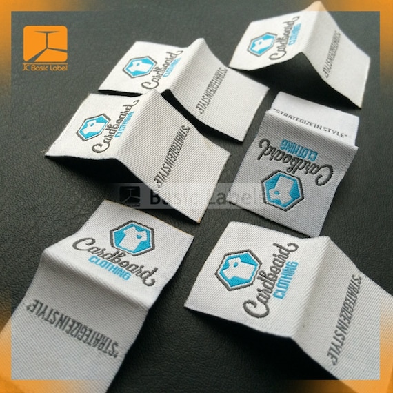 300Pcs Garment Woven Label For Clothing Technics And Garment