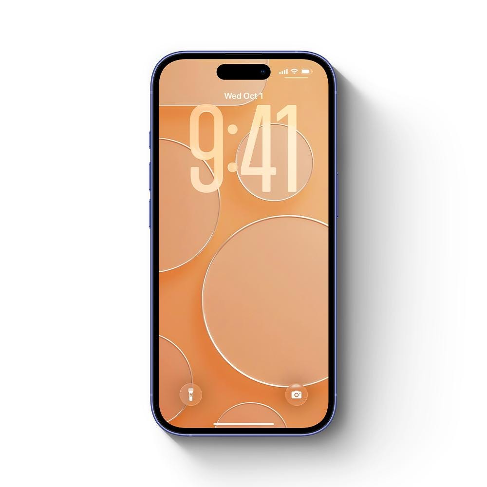 Ios 26 Glass Bubble Wallpaper Pack - Etsy