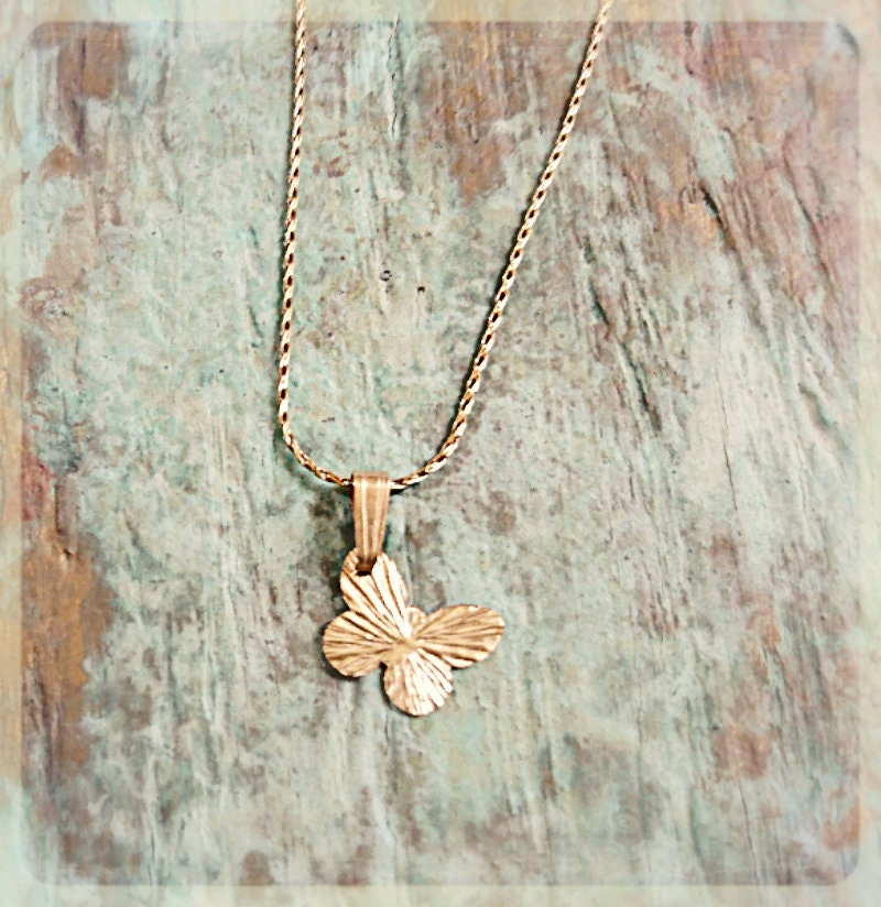 Collana Girocollo Boho A Strati Con Ciondolo Farfalla – Placcata Oro, Design Vintage E Romantico, Gioiello Donna