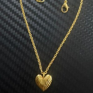 heart shaped neckless for women