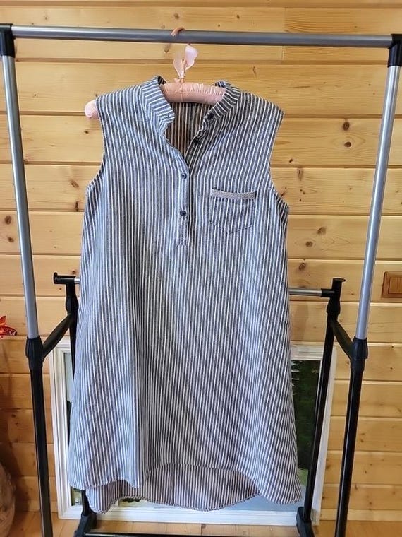 Brunello Cucinelli, Brunello Cucinelli Linen Dress, Luxury Italian Designer Dress, 100% Linen Midi Dress, Made in Italy