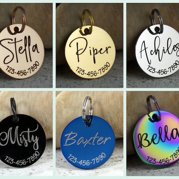 Custom dog tag, customized dog tag, dog id tag, dog tag for dogs, Engraved dog tag, personalized dog, Personalized Dog Tag