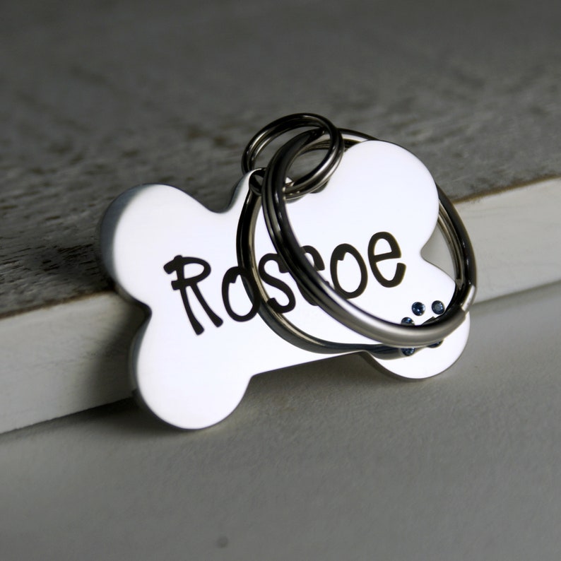 Swivel Clasp Easy Dog Tag Changer Dog Collar Id Tag Clip Etsy