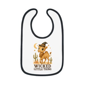 Wicked Little Thing Baby Bib - Cute Halloween Accessory for Babies, Perfect Gift for New Parents, Toddler Feeding Bib, Baby Shower [...]