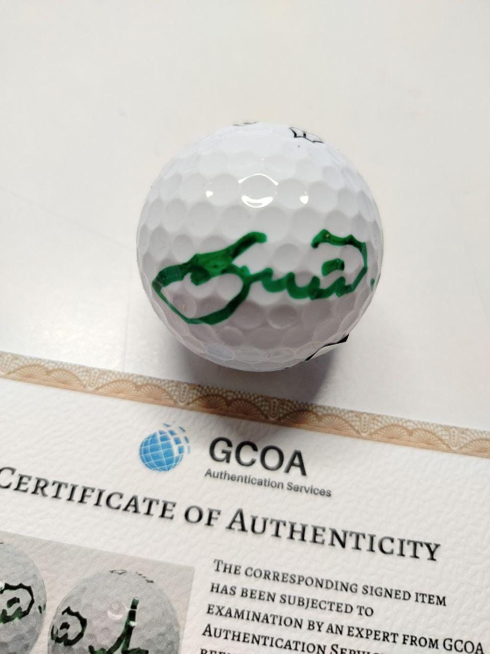 Tiger woods autograph - Etsy 日本