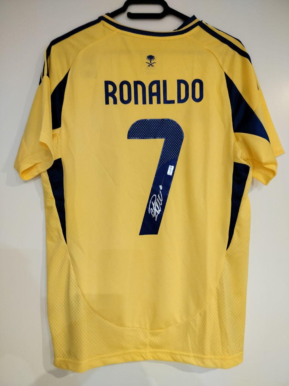Ronaldo signed jersey al nassr - Etsy 日本