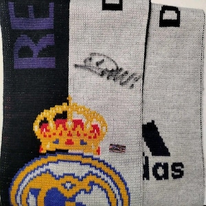 Cristiano Ronaldo Signed Real Madrid Scarf with COA GCOA – Autographed
