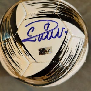 Cristiano Ronaldo Signed Ball - Etsy