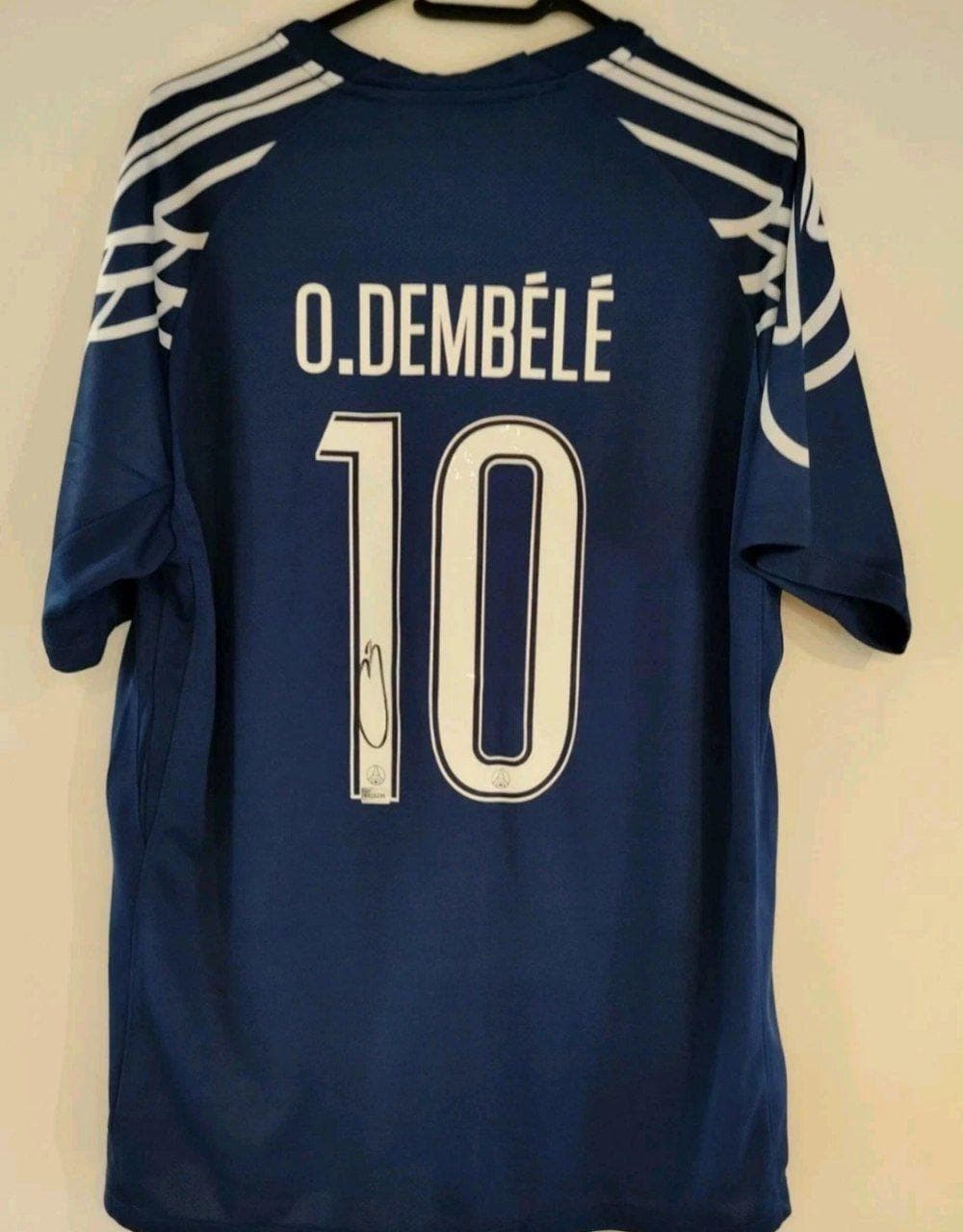 Ousmane Dembele Signed Jersey – GCOA - Etsy