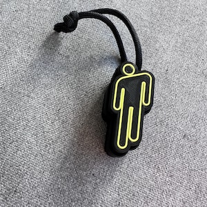 Fidget clicker Keychain Blohsh Billie Eilish