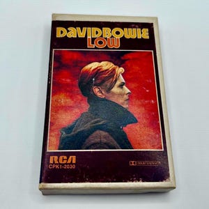 David Bowie Low RCA 1977 СРК1-2030 Rare OOP Cassette Tape TESTED