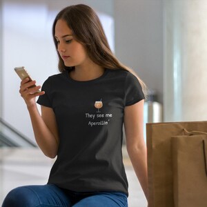 They See Me Aperollin’ – Aperol Shirt for Fans | Minimalist Summer Design