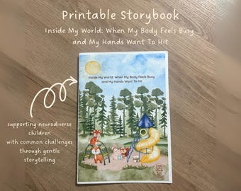 Social Story PDF for Kids: Managing Big Feelings & Sensory Overload