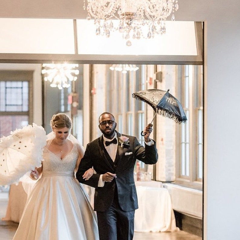 Wedding Umbrellas Bride and Groom New Orleans Second Line Etsy