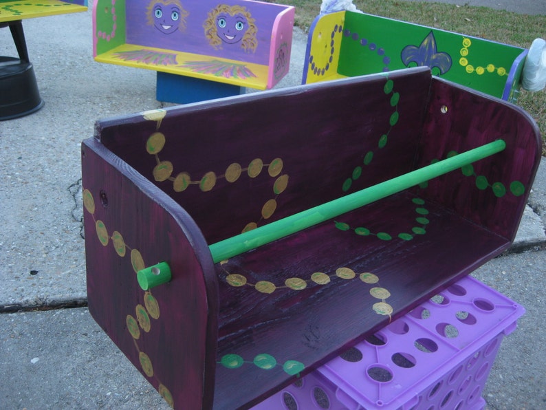 mardi gras kids ladder seat