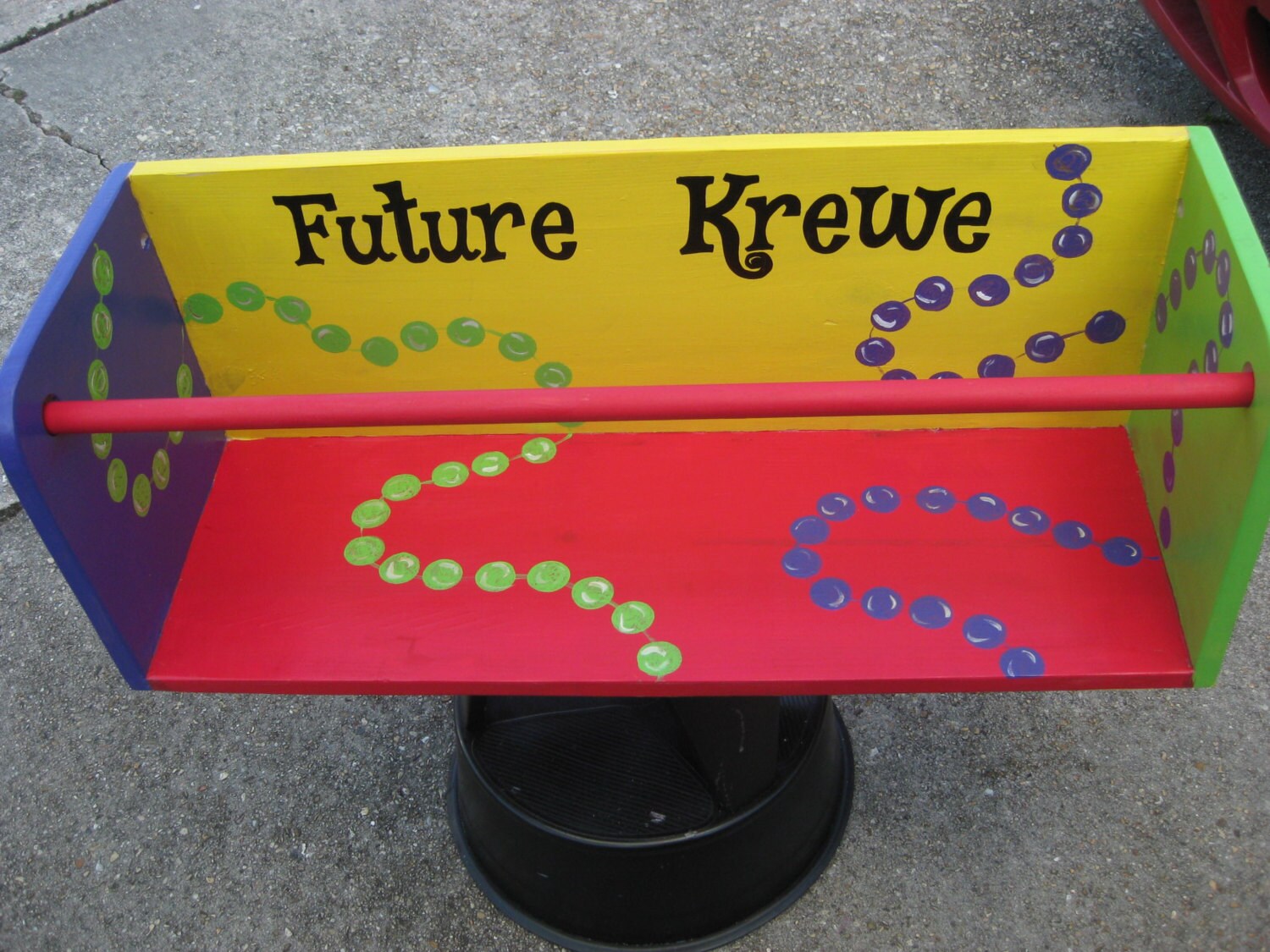 mardi gras parade ladder seat