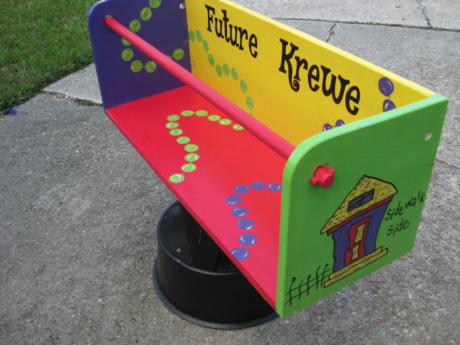 mardi gras ladder seats