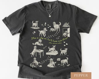 Golden Retriever Shirt, Funny Dog Shirt, Dog Meme Shirt, Dog Mom Gift, Dog Dad Shirt, Vintage Dog Shirt, Retro Dog Crewneck, Dog Owner Gift