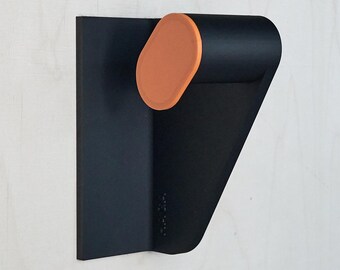 Bicycle Wheel Wall Mount for 1 wheel (Perpendicular type) | Compact Storage and Display Solution | Road, Gravel and MTB