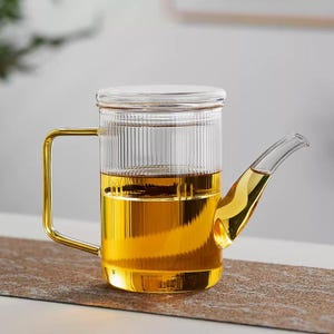 Borosilicate Glass Teapot with Infuser: Modern Gongfu Tea Set