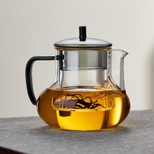 Borosilicate Glass Teapot with Infuser: Modern Gongfu Tea Set