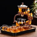 Borosilicate Glass Tea Set with Infuser: Modern Gongfu Style product logo