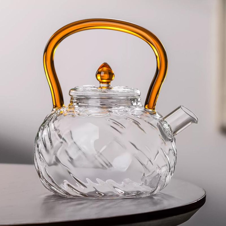 Hi Tea Pot Glass Teapot | High Borosilicate Teapot | Japanese-style Glass Kettle ...