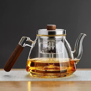 Glass steaming pot | high temperature resistant glass teapot | electric ceramic kettle | borosilicate teapot | tea set | tea party tea set
