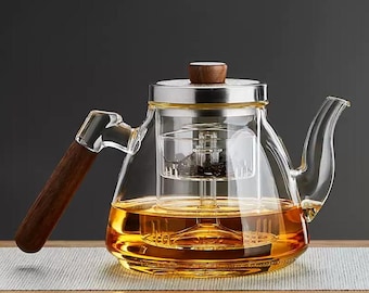 Borosilicate Glass Teapot Set: Modern Gongfu Tea with Infuser