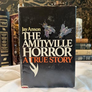 1977 &quot;The Amityville Horror: A True Story&quot; by Jay Anson — Book Club First Edition | Vintage Haunting Classic