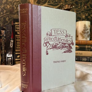 1985 &quot;Tess of the D’Urbervilles&quot; by Thomas Hardy — Illustrated Hardcover Reader&#39;s Digest Edition | Full Color Plates & Ribbon Bookmark