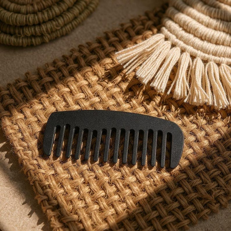 3D Printed Wide Tooth Comb: Detangler for Thick Curly Hair - 3 Pack - Etsy