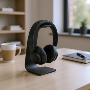 Minimalist Headphone Holder – 3D Printed Stand for Gaming & Office