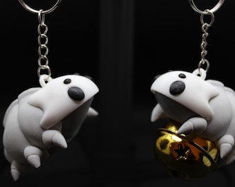 Llavero con campana de bebé – Impresión 3D pintada a mano – Con o sin campana