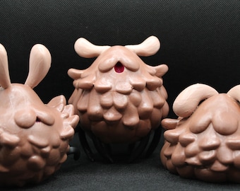 Figura inspirada en Silksong de Hollow Knight – Caravana de pulgas – Impresión 3D pintada a mano